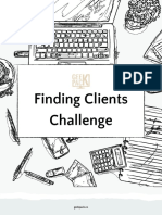 The Finding Clients Challenge