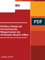 Politica de Responsabilidade Global de Suprimentos Da Ambev