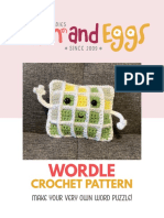 Crochet Pattern: Wordle