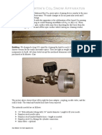 Jerry Martin's Co2 Snow Apparatus