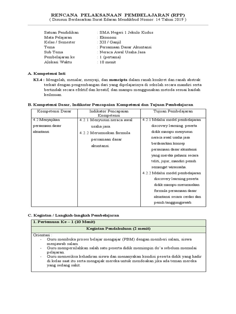 Contoh LKPD Akuntansi | PDF