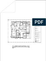 Lower Floor Electrical Plan: S S S S S R S