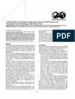 A Drilling Well As Viscometer: Studying The Effects of Well Pressure and Temperature On The Rheoloav of The Drillina Fluids