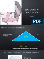 Bandaging Technique: Prof. Raymond Dp. Cansino