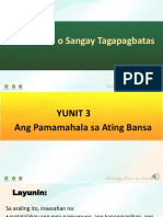 (M3S3-POWERPOINT) Ang Sangay Lehislatura o Sangay Tagapagbataspdf