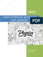 Laws of Physics Questions and Answers