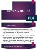 Buying Roles