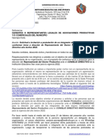 Convocatoria e Invitación Reunión Postulación SECTOR PRODUCTIVO 2022.