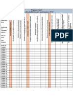 Progress Chart Electrical Installation and Maintenance NC II