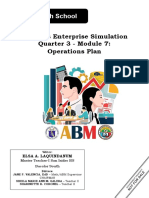 ADM BES Module 7 Operations Plan