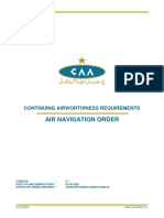 Air Navigation Order: Continuing Airworthiness Requirements