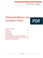 Global Anti-Bribery Policy - 2020 Final Revision History