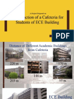Construction of A Cafeteria For Students of ECE Building: A Project Proposal On