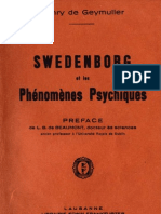 Henry de Geymuller Swedenborg Et Les Phenomenes Psychiques Imprimerie de L'Ere Nouvelle Lausanne 1934