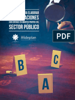 Protocolo para elaborar investigaciones con enfoque en ámbitos propios del Sector Público-MIDEPLAN