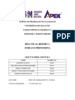 Group B1-1 Surface Phenomena Lab Report - Final