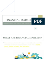 Group 3 Financial Markets