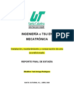 Instalación y mantenimiento de aire acondicionado