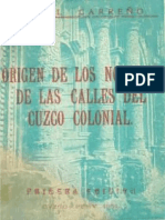 PDF Angel Carreo Las Calles Del Cusco Compress