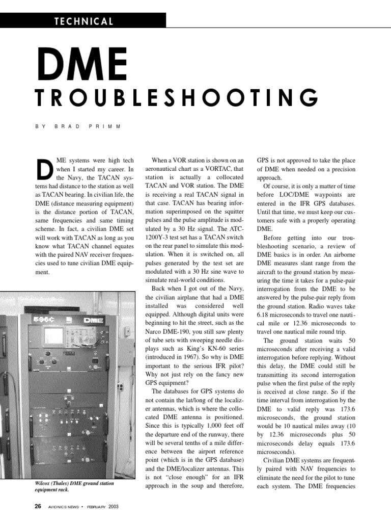 Troubleshooting Technical PDF Aircraft Electronics