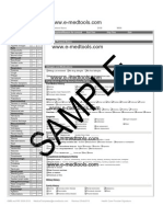 Pulmonary Clinic History and Physical