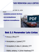 BAB 2.1-Parameter Lalu Lintas