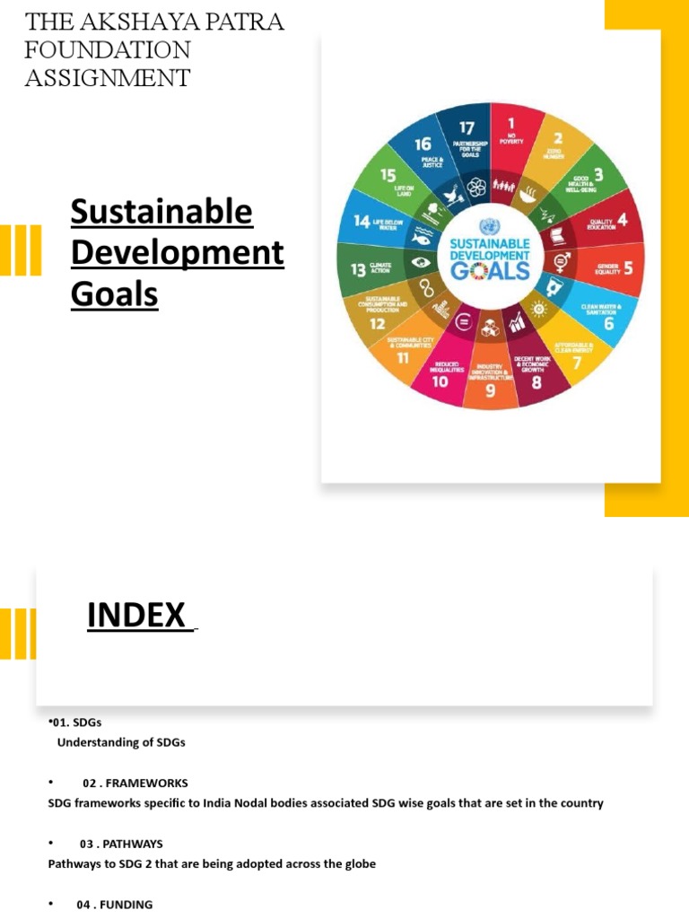 Sustainable Development Goals Overview | PDF | Sustainability | Hunger