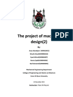 The Project of Machines Design