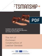 The Art of Footwear: Construction of Leather Sandals