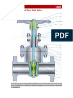 DIN 3352 Cast Steel Gate Valve