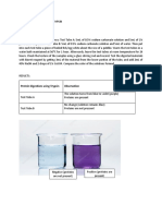 Protein Digestion Using Trypsin