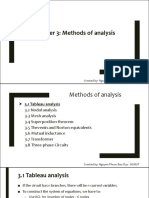 Chapter 3: Methods of Analysis: Created By: Nguyen Phuoc Bao Duy - HCMUT