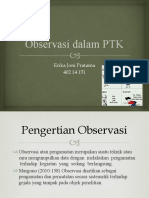 Observasi Dalam PTK
