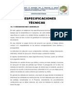 III. 3.2 Especificaciones Técnicas (26 A 29)