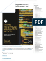 Python Programming and Numerical Methods - A Guide For Engineers and Scientists - Python Numerical Methods