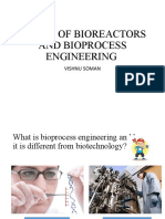 Basics of Bioreactors and Bioprocess Engineering