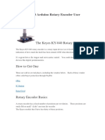 Keyes KY-040 Arduino Rotary Encoder User Manual