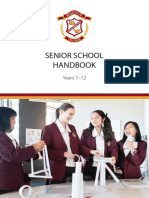 Senior School Handbook 2022 QUkLkCN