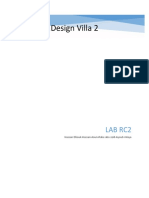 Design Villa 2 Ribbed Slab and Column Analysis