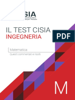 Il Test Cisia Ingegneria - Matematica Vol.1