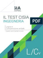 Il Test CISIA INGEGNERIA - Logica e Comprensione Verbale Vol.1