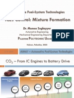 Automotive Fuel-System Technologies: Ices Control: Mixture Formation