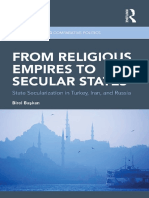 Birol Başkan - From Religious Empires To Secular States - State Secularization in Turkey, Iran and Russia-Routledge (2014)