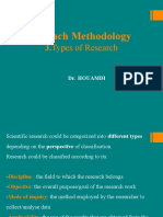 Reseach Methodology: 3.types of Research