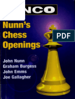 Nunn's Chess Opening - J. Nunn