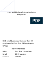 Small and Medium Enterprises in The Philippines
