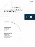 Fs Enterprise Switches and Data Center Switches Product Portfolio