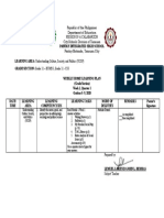 Republic of The Philippines Department of Education Region Iv-A Calabarzon City Schools Division of Tanauan Pantay Matanda, Tanauan City