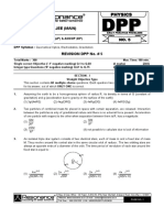 Physics Dpp-5 English