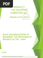 The Philippine Competion Act